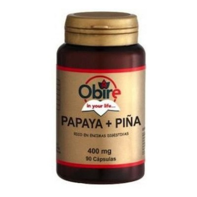 PAPAYA+PIÑA 400MG 90 CAP OBIRE